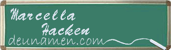 Marcella Hacken Visitenkarte